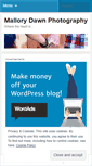 Mobile Screenshot of malloryphotography.wordpress.com