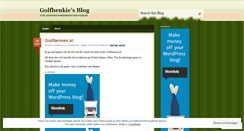 Desktop Screenshot of golfhenkie.wordpress.com