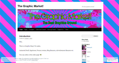 Desktop Screenshot of graphicmarket.wordpress.com