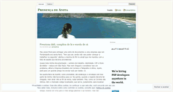 Desktop Screenshot of presencadeanita.wordpress.com