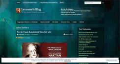 Desktop Screenshot of levvame.wordpress.com