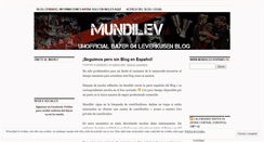 Desktop Screenshot of mundilevhispano.wordpress.com