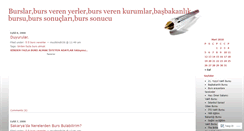 Desktop Screenshot of bursverenler.wordpress.com