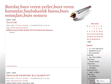 Tablet Screenshot of bursverenler.wordpress.com