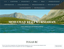 Tablet Screenshot of mohamadrezakurniawan.wordpress.com