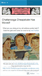 Mobile Screenshot of chattanoogacheapskate.wordpress.com