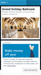 Mobile Screenshot of grandholidayballroom.wordpress.com