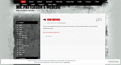 Desktop Screenshot of dpatterson.wordpress.com
