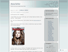 Tablet Screenshot of daunkelor.wordpress.com