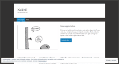 Desktop Screenshot of nutzu.wordpress.com