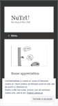 Mobile Screenshot of nutzu.wordpress.com