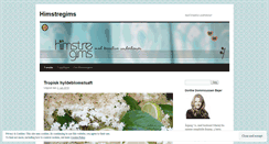 Desktop Screenshot of himstregims.wordpress.com