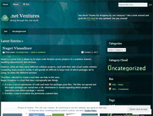 Tablet Screenshot of dotnetventures.wordpress.com