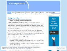 Tablet Screenshot of jimpagiamtzis.wordpress.com