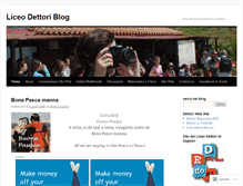 Tablet Screenshot of dettoricagliari.wordpress.com
