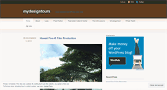 Desktop Screenshot of mydesigntours.wordpress.com