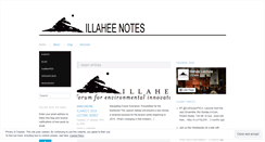 Desktop Screenshot of illahee.wordpress.com
