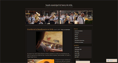 Desktop Screenshot of bandamunicipalbarcodeavila.wordpress.com