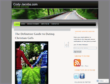 Tablet Screenshot of codyjacobs.wordpress.com