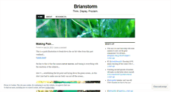 Desktop Screenshot of brilicreations.wordpress.com