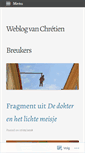 Mobile Screenshot of chretienbreukers.wordpress.com