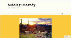 Desktop Screenshot of bubblegumcandy.wordpress.com