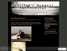 Tablet Screenshot of jennifersbarrettphotography.wordpress.com