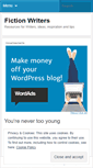 Mobile Screenshot of fictionwriters.wordpress.com