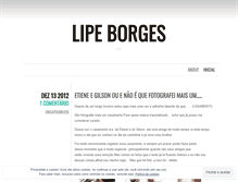 Tablet Screenshot of lipeborgess.wordpress.com