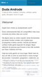 Mobile Screenshot of dudaandrade.wordpress.com