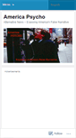 Mobile Screenshot of americapsycho.wordpress.com