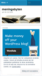 Mobile Screenshot of meningsbyten.wordpress.com