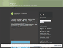 Tablet Screenshot of elgarage.wordpress.com