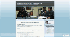 Desktop Screenshot of ministeriodemediosdecomunicacion.wordpress.com