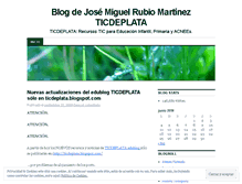 Tablet Screenshot of josemiguelrm.wordpress.com