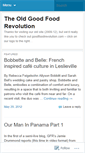 Mobile Screenshot of goodfoodrevolution.wordpress.com