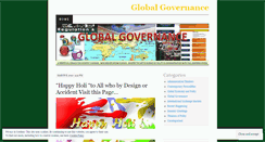 Desktop Screenshot of globalgovernance.wordpress.com