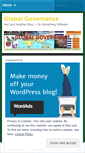 Mobile Screenshot of globalgovernance.wordpress.com