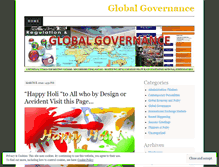 Tablet Screenshot of globalgovernance.wordpress.com