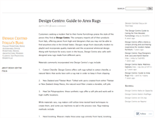 Tablet Screenshot of designcentro.wordpress.com