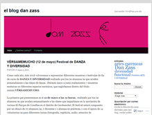 Tablet Screenshot of danzass.wordpress.com