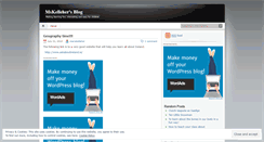 Desktop Screenshot of mskelleher.wordpress.com
