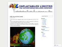 Tablet Screenshot of abcinflatables.wordpress.com