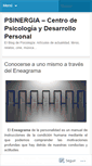 Mobile Screenshot of centropsinergia.wordpress.com