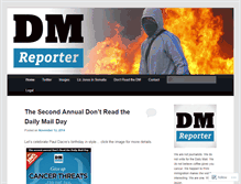 Tablet Screenshot of dmreporter.wordpress.com