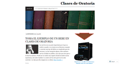 Desktop Screenshot of clasesdeoratoria.wordpress.com