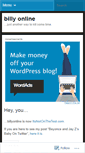 Mobile Screenshot of billyonline.wordpress.com