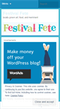 Mobile Screenshot of festivalfete.wordpress.com