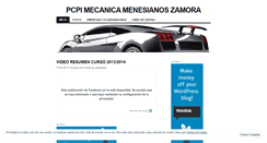 Desktop Screenshot of pcpimecanicazamora.wordpress.com