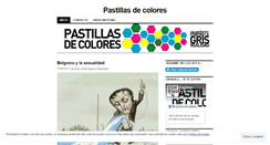 Desktop Screenshot of pastillasdecolores.wordpress.com
